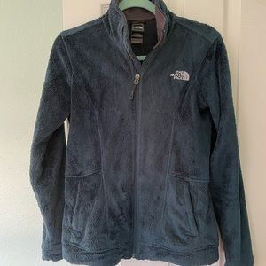 North face fleece jacket, teal